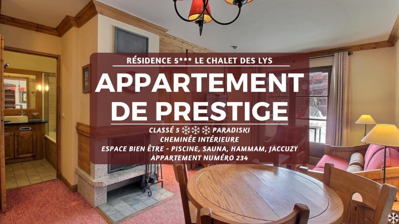 Arc 1950 - Suite De Prestige - Cheminee Interieur Les Arcs  Dış mekan fotoğraf